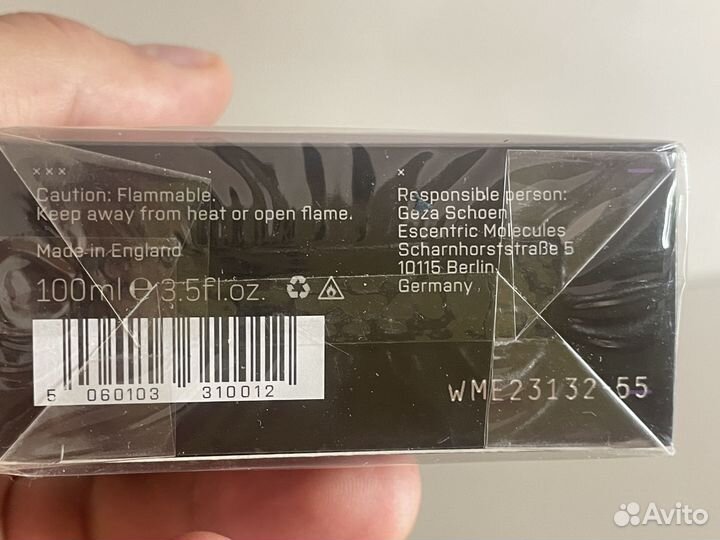 Escentric Molecules E01 100 ml оригинал