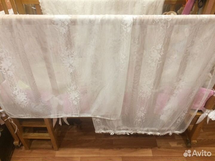 Занавеси и тюль разные