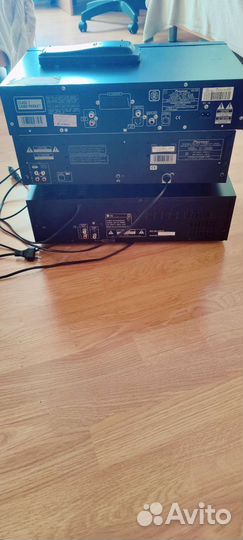 Dvd player,double cassette deck,karaoke system