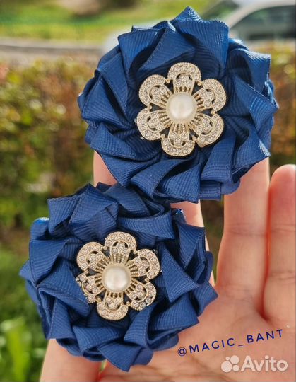 Заколка для волос ручная работа