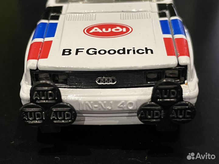 Машинка Audi Quattro (Matchbox, 1987 год, Макао)