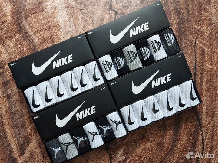 Носки Nike Puma Reebok Adidas