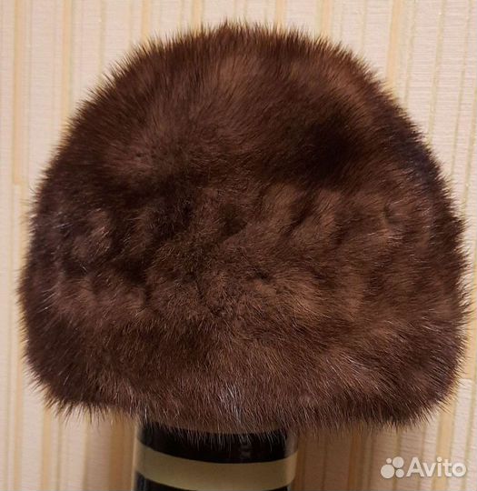Шапка норковая женская
