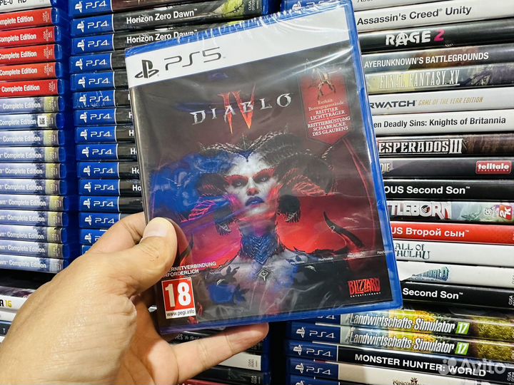 Diablo 4 диск новый диск