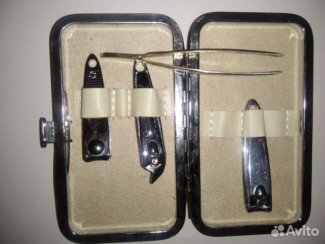 Маникюрный набор + щипцы