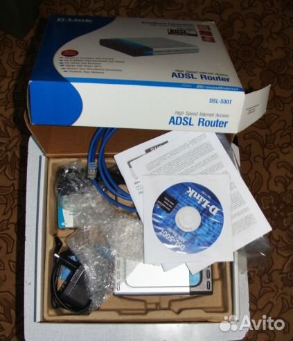 Adsl Router D-Link DSL-500T