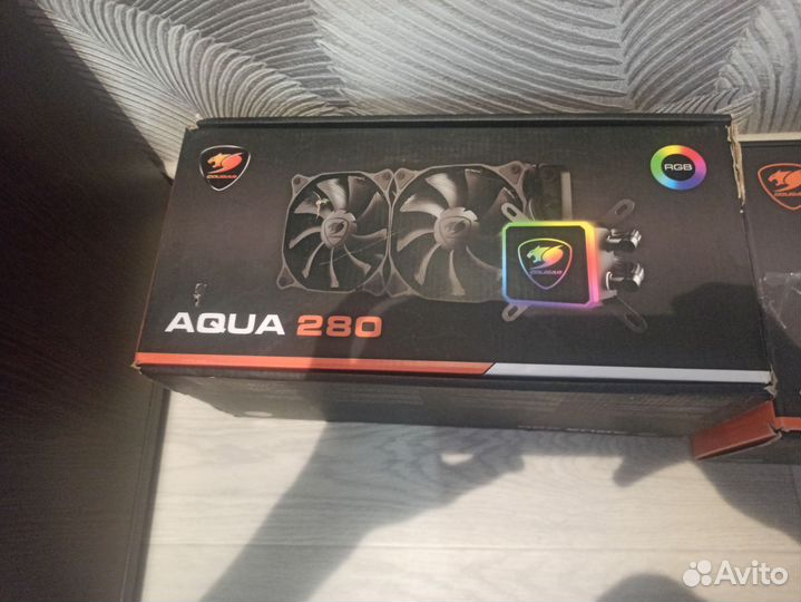 Водяное охлаждение cougar aqua 280