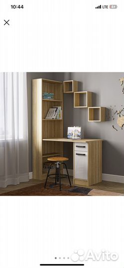 Стол письменный спл-2, 1150х600х1828