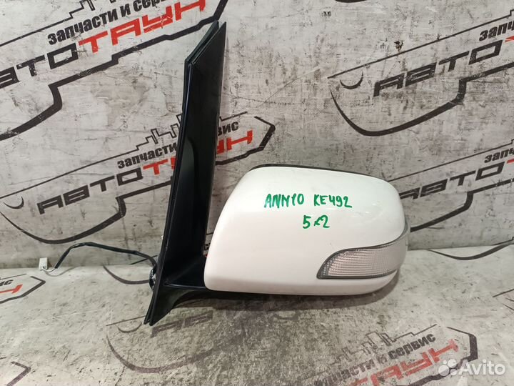 Зеркало toyota alphard ANH10W ANH15W ATH10W MNH10W MNH15W 5*2 контактов С ПОВТОРИТЕЛЕМ левое 2 модел