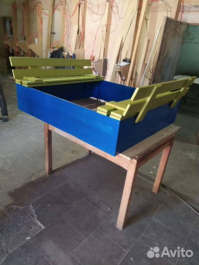 Детская песочница трансформер