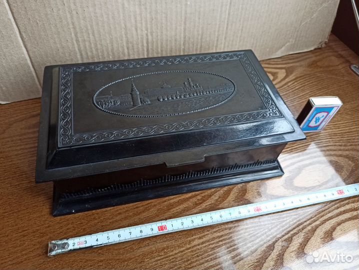 Шкатулка из карболита СССР