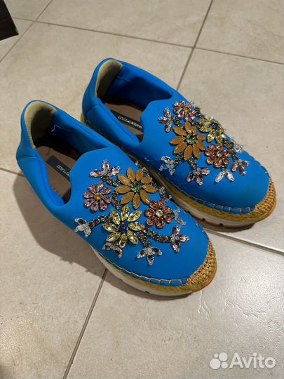 Слипоны dolce gabbana