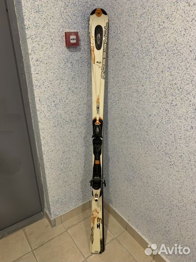 Горные лыжи ботинки палки комплект