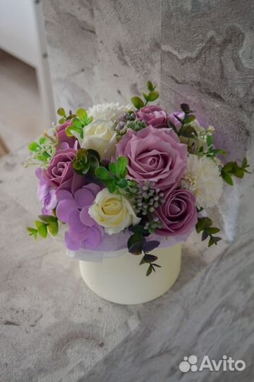 Букет цветов из мыла