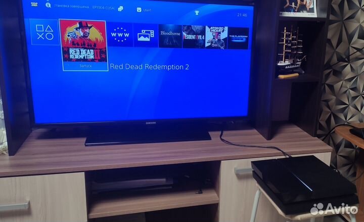 PS4 Fat 500Гб, прошивка 5.05
