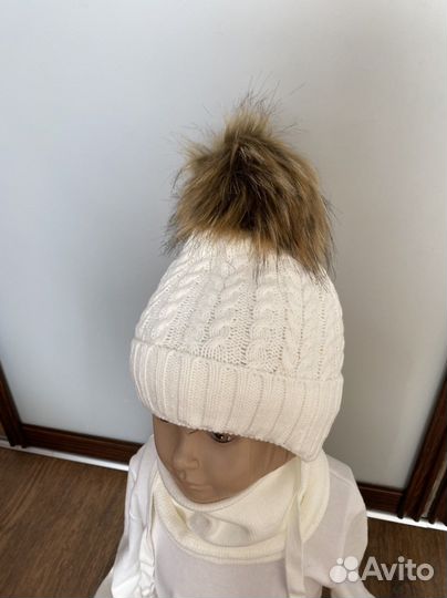 Детская шапка для девочки