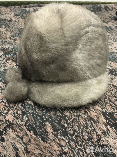 Шапка норковая женская