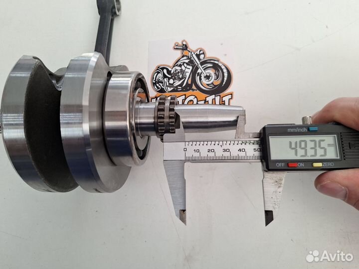 Коленвал 172FMM-5 с балансирным валом