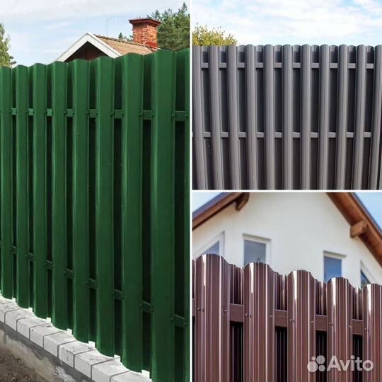 Металлический штакетник