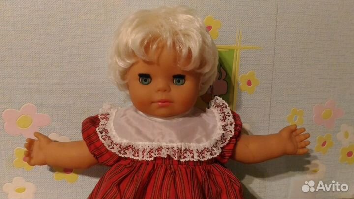 Кукла пупс гдр. 50 см.Новый в коробке