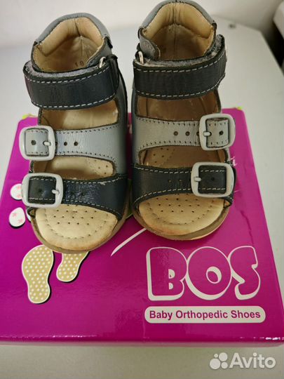 Сандалии детские для мальчиков, 18 размер