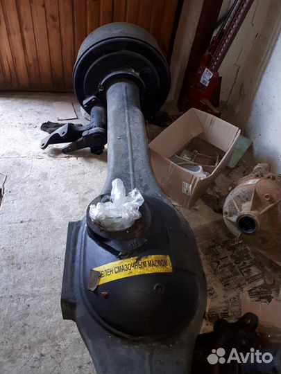 Мост средний урал-6370, без редуктора (raba)