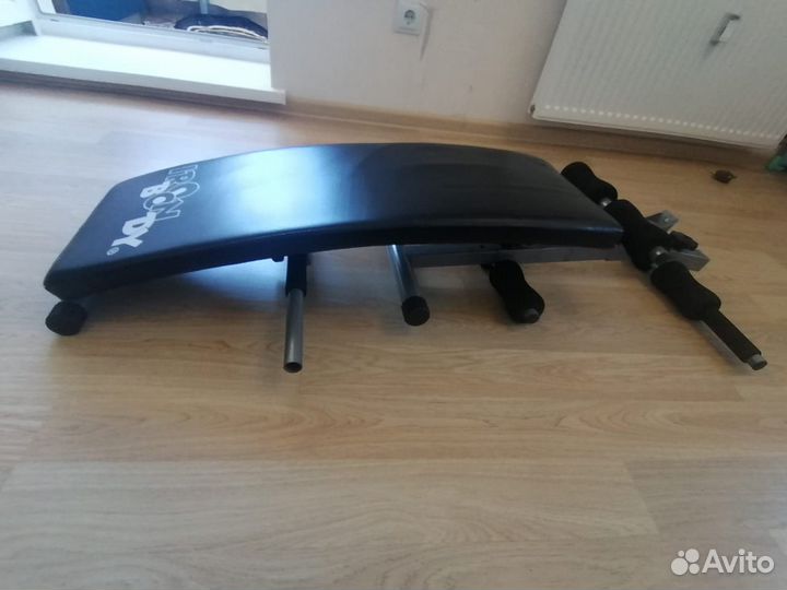 Скамья для пресса и спины - тренажер Iron body Б/У