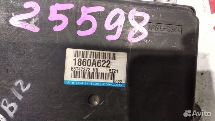 Блок управления двс 1860A622 Mitsubishi Outlande