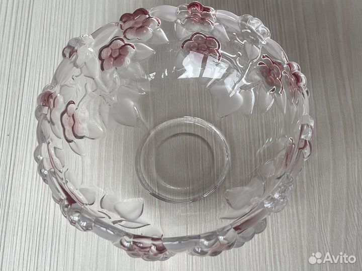 Конфетницы хрустальные пара немецкие