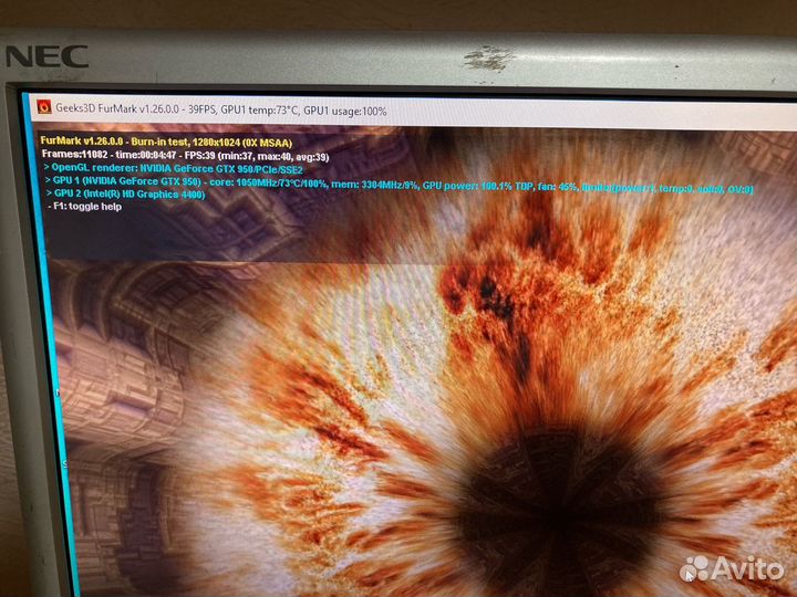 Видеокарта asus nvidia GeForce GTX 950 2гб gddr5