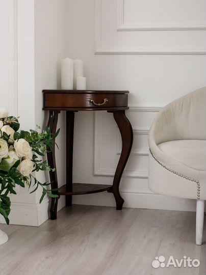 Консоль Угловая Элегант орех арт98532