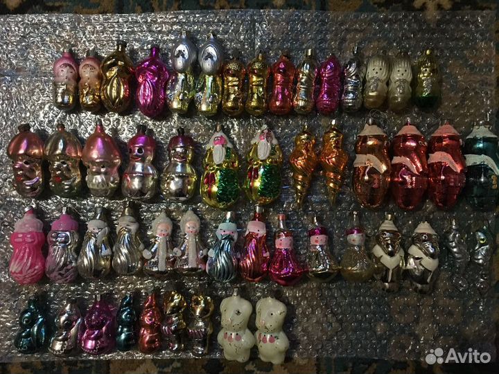 Елочные игрушки СССР 50-80-х годов