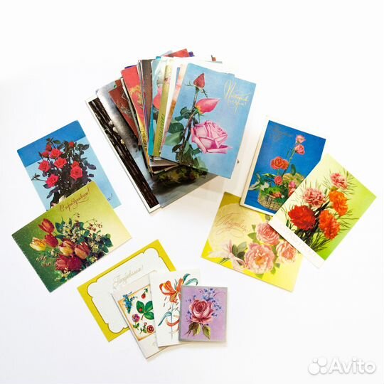 Открытки СССР чистые