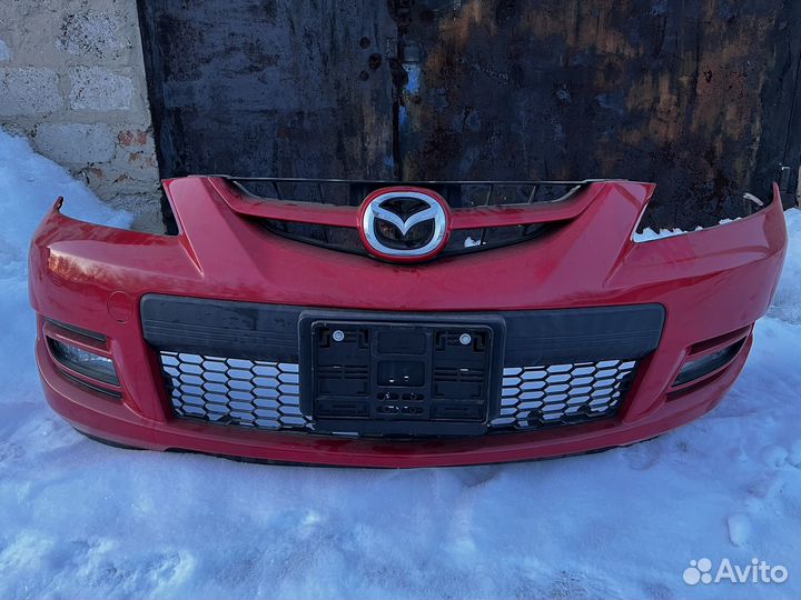 Передний бампер Mazda 3 bk mps