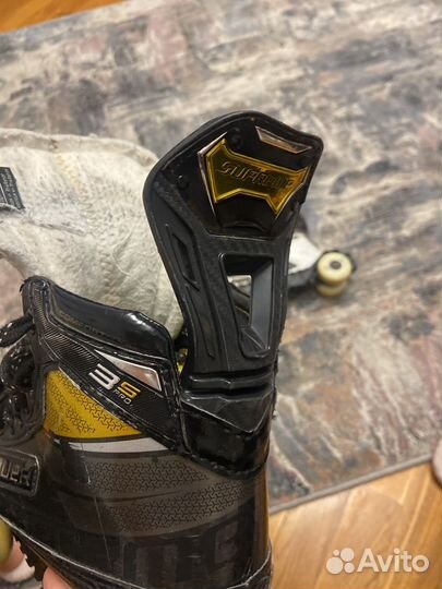 Коньки хоккейные бауер 3s pro 7.5 fit 2