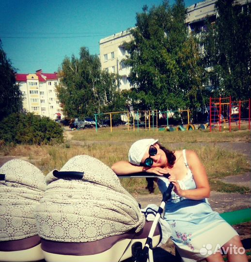 Коляска для двойни