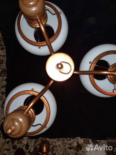 Люстра + бра СССР