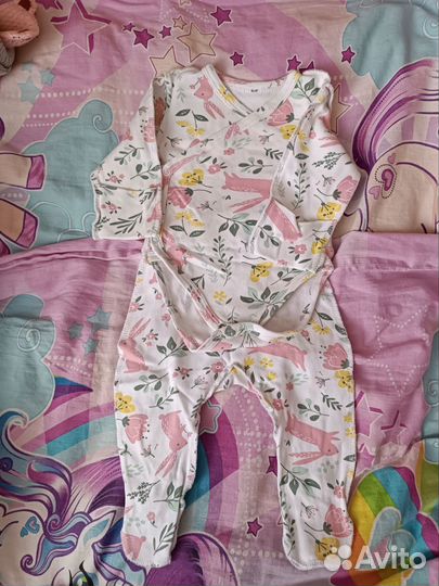 Детская одежда для девочек пакетом рождения
