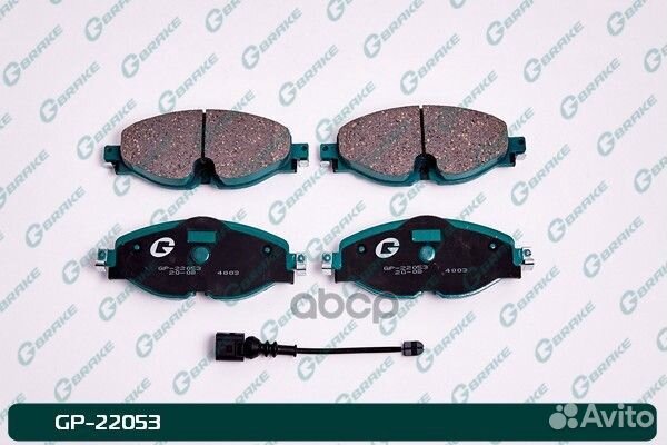 Колодки G-brake GP-22053 GP-22053 gbrake