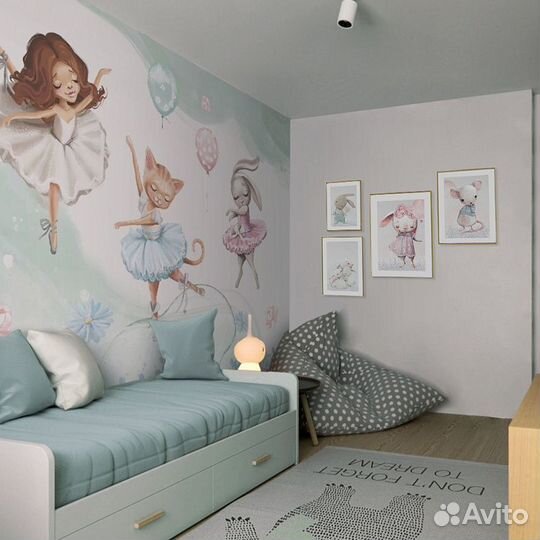 Детские фотообои 