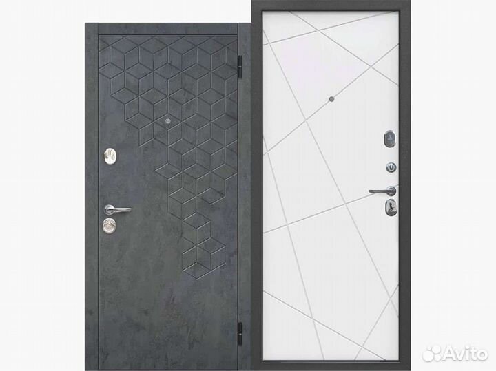 Двери входные металлические