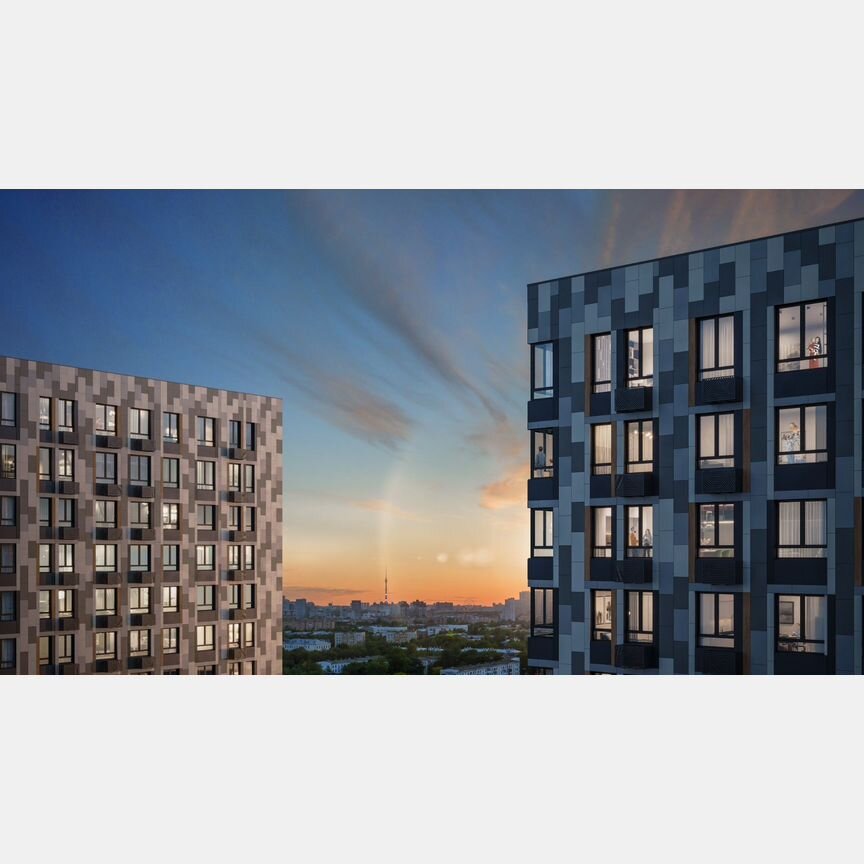 2-к. квартира, 48,6 м², 6/29 эт.