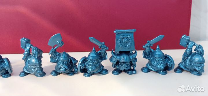Гномы воины 28мм. Технолог. Полистирол