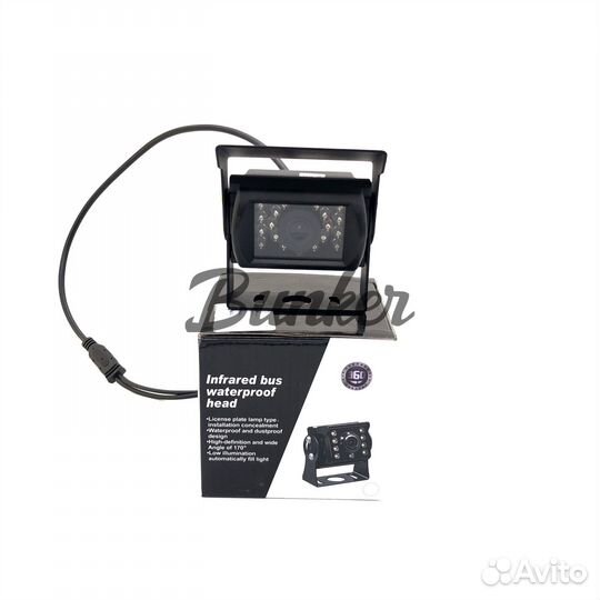 Камера заднего вида для грузовиков 12-24 Вольта