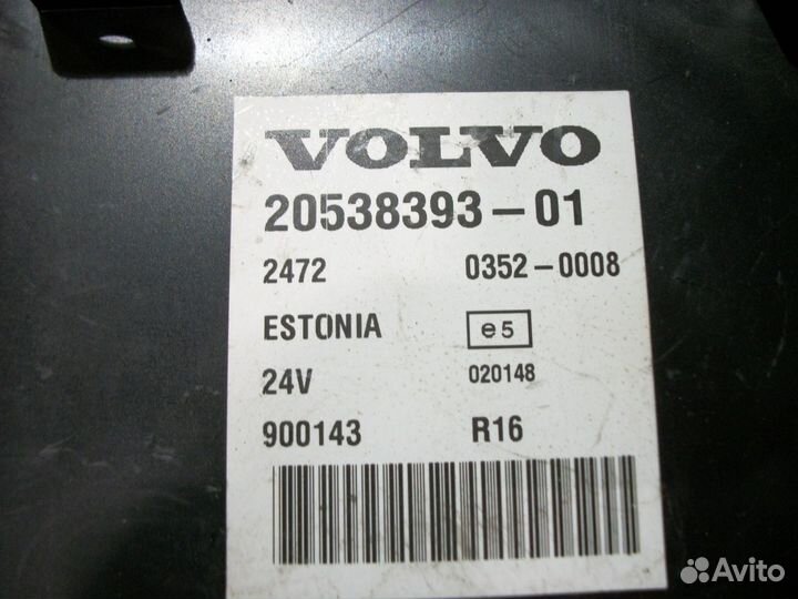 Блок vecu Volvo