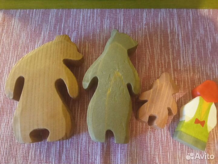 Сказки дерева. Маша и три медведя