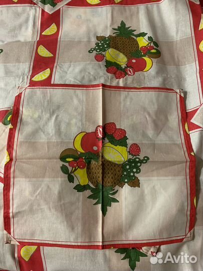 Скатерть и салфетки лен