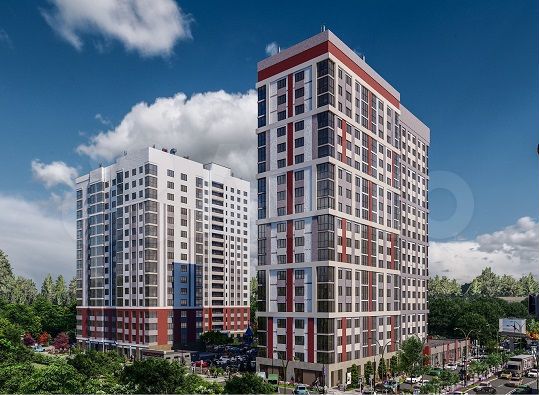 2-к. квартира, 68,4 м², 18/19 эт.