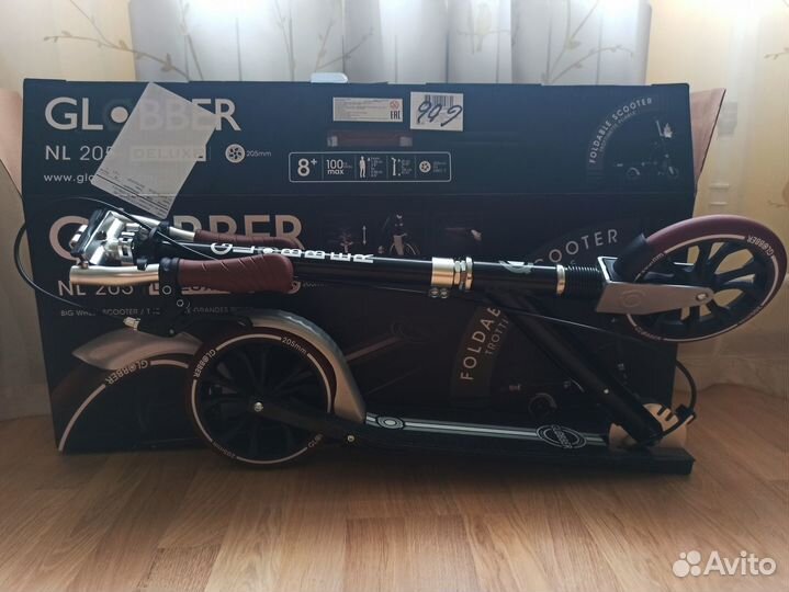 Новый.Взрослый. Самокат Globber One NL 205 Deluxe