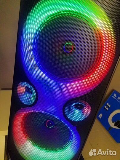 Большая беспроводная портативная колонка мощный зв